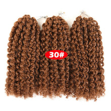 Load image into Gallery viewer, Twist Braids kinky Twist Hair 8 inches Curly  Hair  Braids Hair synthetic Hair Extensions