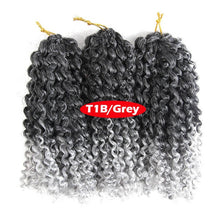 Load image into Gallery viewer, Twist Braids kinky Twist Hair 8 inches Curly  Hair  Braids Hair synthetic Hair Extensions
