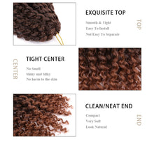 Load image into Gallery viewer, Twist Braids kinky Twist Hair 8 inches Curly  Hair  Braids Hair synthetic Hair Extensions