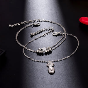 Pineapple anklet
