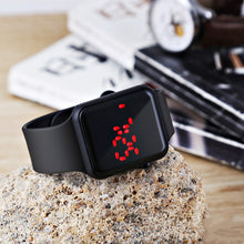 Load image into Gallery viewer, Men&#39;s LED  Digital Silicone band Wrist Watch