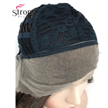 Load image into Gallery viewer, StrongBeauty Lace Front Wigs  Brown Mix Glueless Long Wavy Heat Resistant Hair Wig