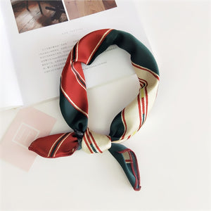 Retro hair scarf