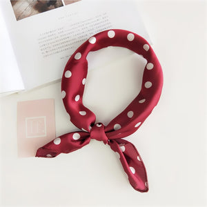Retro hair scarf
