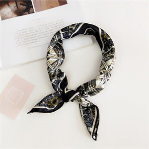 Retro hair scarf