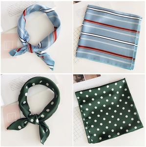 Retro hair scarf