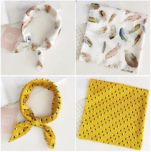 Retro hair scarf