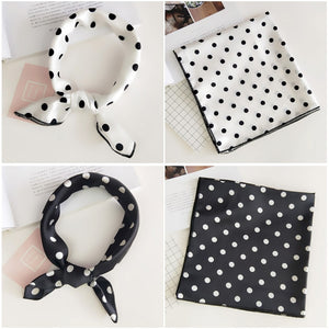 Retro hair scarf