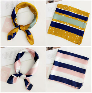 Retro hair scarf
