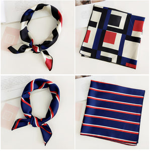 Retro hair scarf