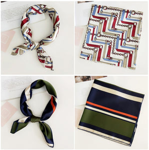 Retro hair scarf