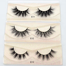 Load image into Gallery viewer, 3D reusable handmade mink Eyelashes 100% Cruelty free Lashes