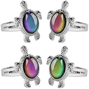 Fashion Silver Filled Blue Imitati Opal Sea Turtle Pendant Necklace for Women