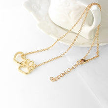 Load image into Gallery viewer, Hollow Pet Paw Footprint Necklaces