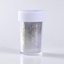 Load image into Gallery viewer, Roll of holographic nail  art decals