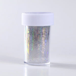 Roll of holographic nail  art decals
