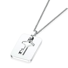 Load image into Gallery viewer, Couples Jewelry Set Stainless Steel Love Heart Lock Bracelet