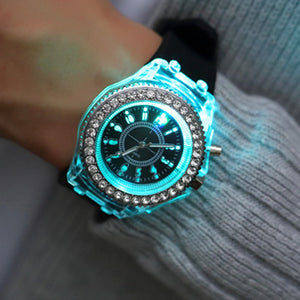 Led Flash Luminous Watch