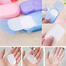 Load image into Gallery viewer, 20pcs/bag mini disposable convenient travel non-leak foaming hand Soap
