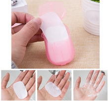 Load image into Gallery viewer, 20pcs/bag mini disposable convenient travel non-leak foaming hand Soap
