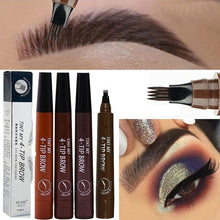 Load image into Gallery viewer, Microblading Eyebrow Pen Waterproof Fork Tip Eyebrow Tattoo Pencil Long Lasting Professional Fine Sketch Liquid Eye Brow Pencil