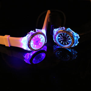 Led Flash Luminous Watch