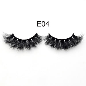 3D reusable handmade mink Eyelashes 100% Cruelty free Lashes