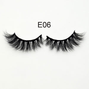 3D reusable handmade mink Eyelashes 100% Cruelty free Lashes