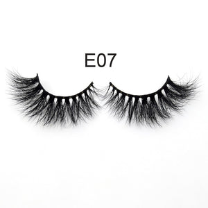 3D reusable handmade mink Eyelashes 100% Cruelty free Lashes