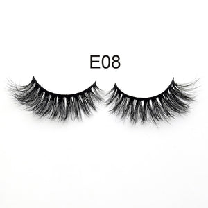 3D reusable handmade mink Eyelashes 100% Cruelty free Lashes