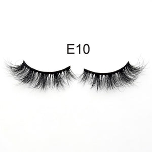 3D reusable handmade mink Eyelashes 100% Cruelty free Lashes