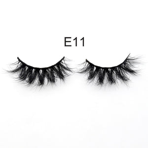 3D reusable handmade mink Eyelashes 100% Cruelty free Lashes
