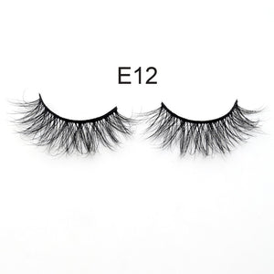 3D reusable handmade mink Eyelashes 100% Cruelty free Lashes