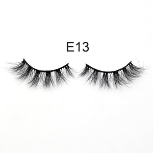 3D reusable handmade mink Eyelashes 100% Cruelty free Lashes