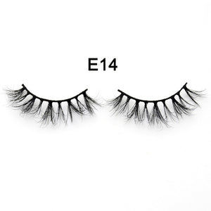 3D reusable handmade mink Eyelashes 100% Cruelty free Lashes