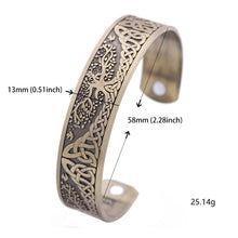 Load image into Gallery viewer, Life Tree Engraved Jewelry Silver/gold plated anklet/bracelet