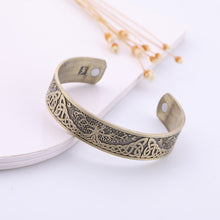 Load image into Gallery viewer, Life Tree Engraved Jewelry Silver/gold plated anklet/bracelet