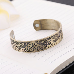 Life Tree Engraved Jewelry Silver/gold plated anklet/bracelet