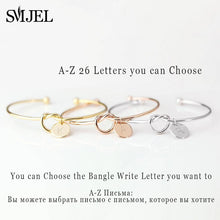 Load image into Gallery viewer, Personalized Knot Initial Bracelet