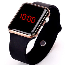 Load image into Gallery viewer, unisex  casual sports led digital watch with silicone band