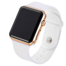 Load image into Gallery viewer, unisex  casual sports led digital watch with silicone band