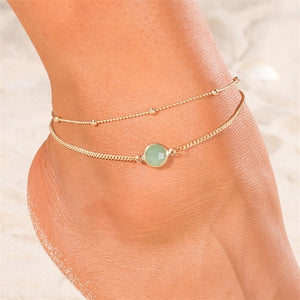 Pineapple anklet
