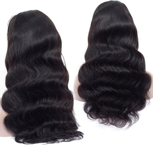 Pre Plucked remy 360 Lace Frontal Wig with Baby Hair Brazilian Body Wave