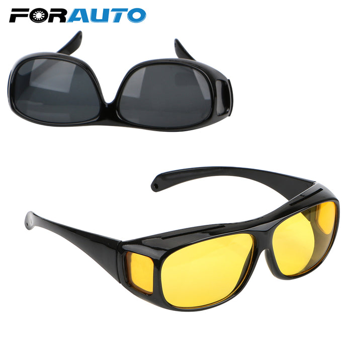 Unisex Night Vision Driver Goggles  HD Vision  UV Protection Polarized Sunglasses
