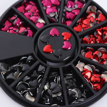 Load image into Gallery viewer, Mixed Color Chameleon Stone Nail Rhinestone set