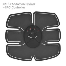 Load image into Gallery viewer, Wireless Muscle Stimulator Smart Fitness Abdominal Training Electric Stickers Body Slimming Belt for weight loss