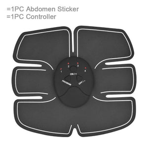 Wireless Muscle Stimulator Smart Fitness Abdominal Training Electric Stickers Body Slimming Belt for weight loss