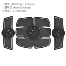 Load image into Gallery viewer, Wireless Muscle Stimulator Smart Fitness Abdominal Training Electric Stickers Body Slimming Belt for weight loss