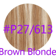 Load image into Gallery viewer, Brazilian Remy Straight Clip in Human Hair Ext14&quot;18&quot; Full Head Salon Style Hair Extension Natural Black  Beautiful Hair