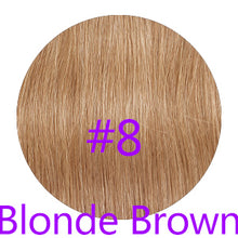 Load image into Gallery viewer, Brazilian Remy Straight Clip in Human Hair Ext14&quot;18&quot; Full Head Salon Style Hair Extension Natural Black  Beautiful Hair